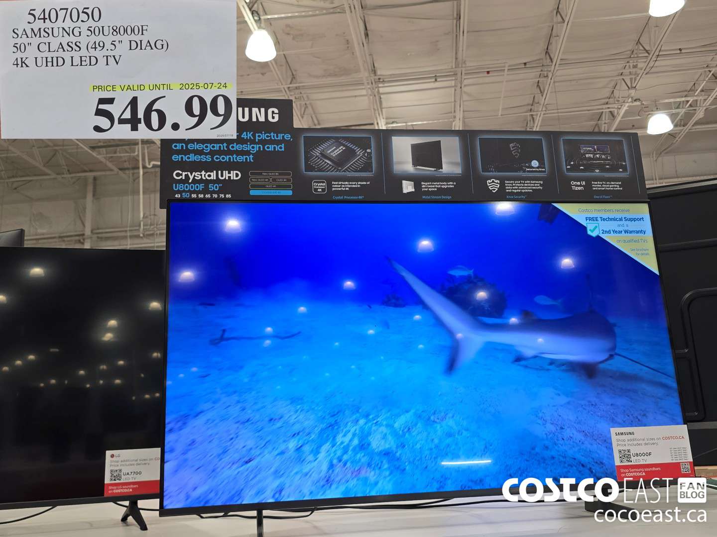 5407050 SAMSUNG 50U8000F 50