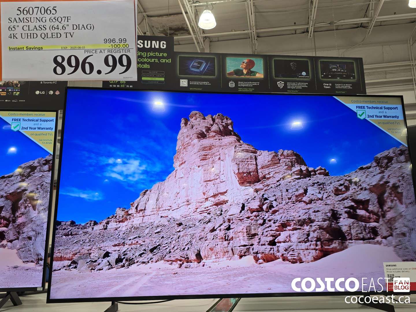 5607065 SAMSUNG 65Q7F 65