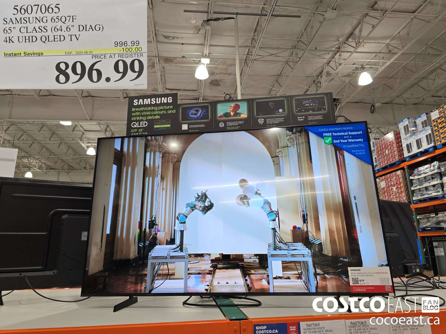 5607065 SAMSUNG 65Q7F 65