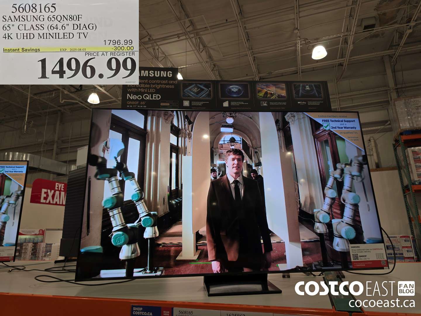 5608165 SAMSUNG 65QN80F 65