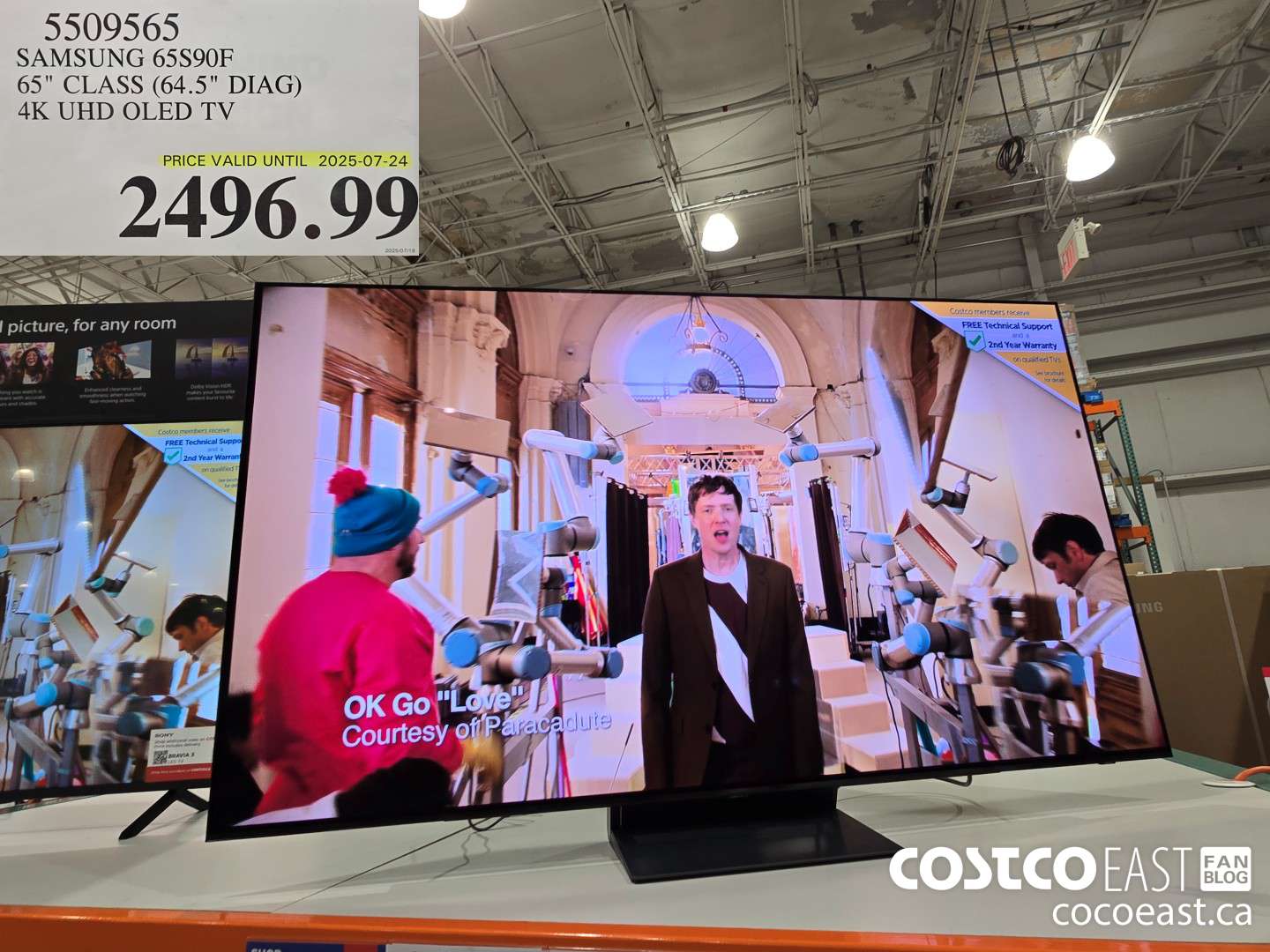 5509565 SAMSUNG 65S90F 65