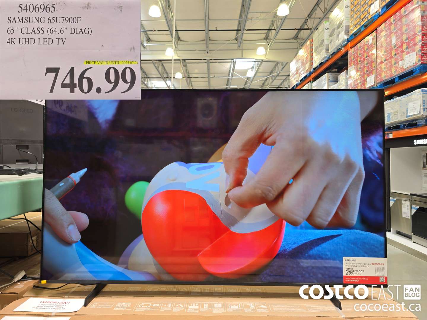 5406965 SAMSUNG 65U7900F 65