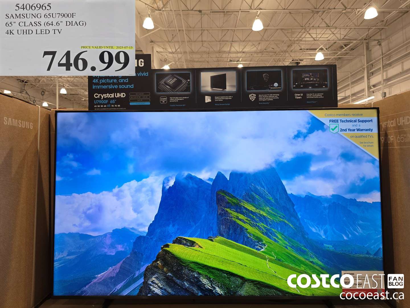 5406965 SAMSUNG 65U7900F 65