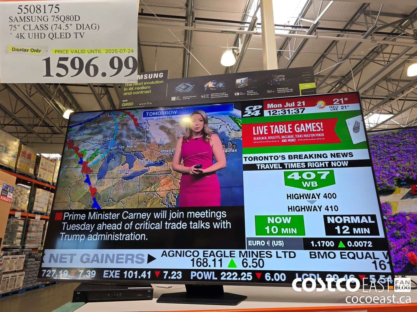 5508175 SAMSUNG 75Q80D 75