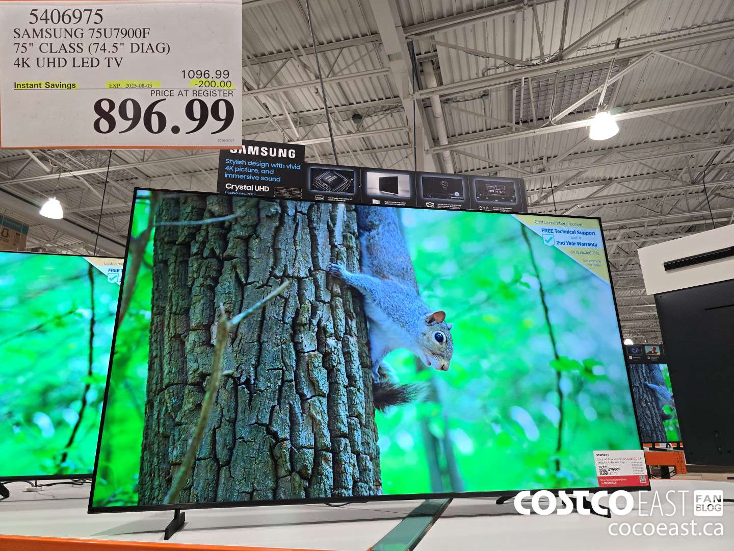 5406975 SAMSUNG 75U7900F 75