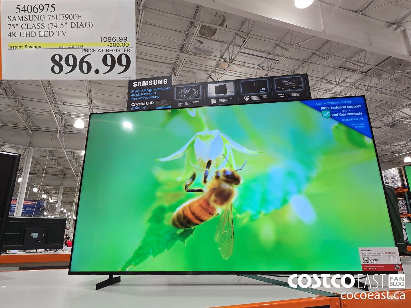 5406975 SAMSUNG 75U7900F 75