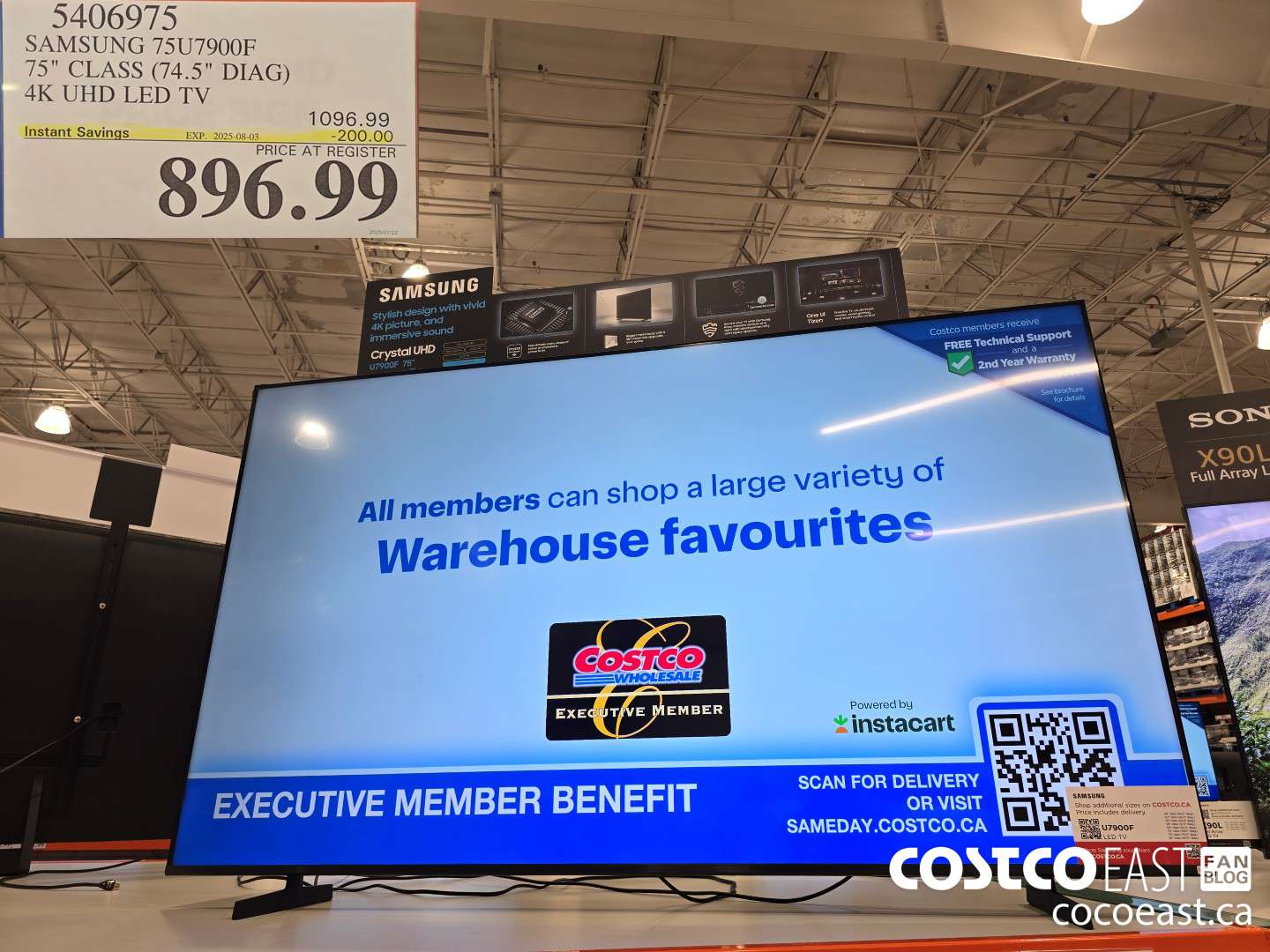 5406975 SAMSUNG 75U7900F 75