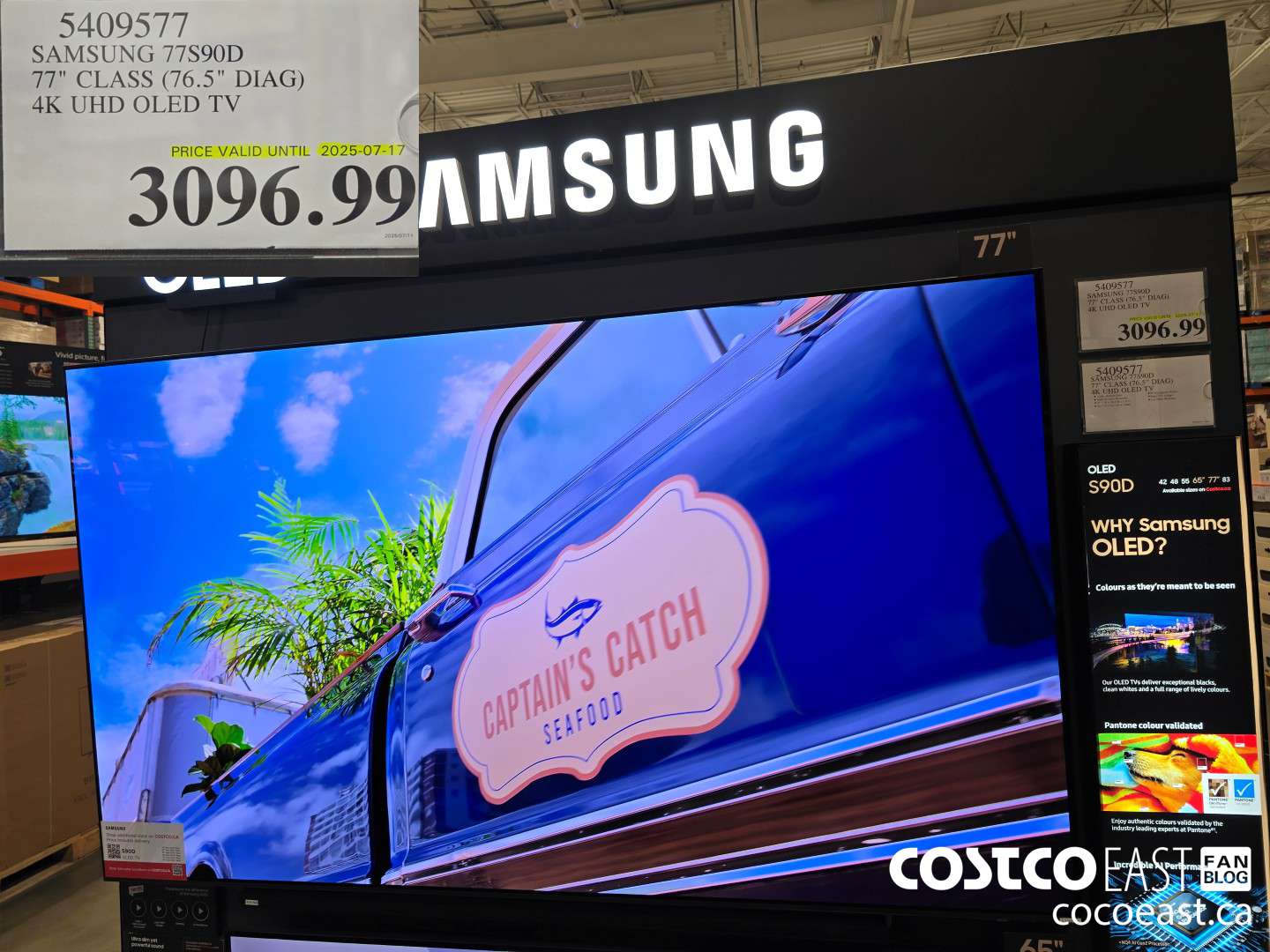 5409577 SAMSUNG 77S90D 77