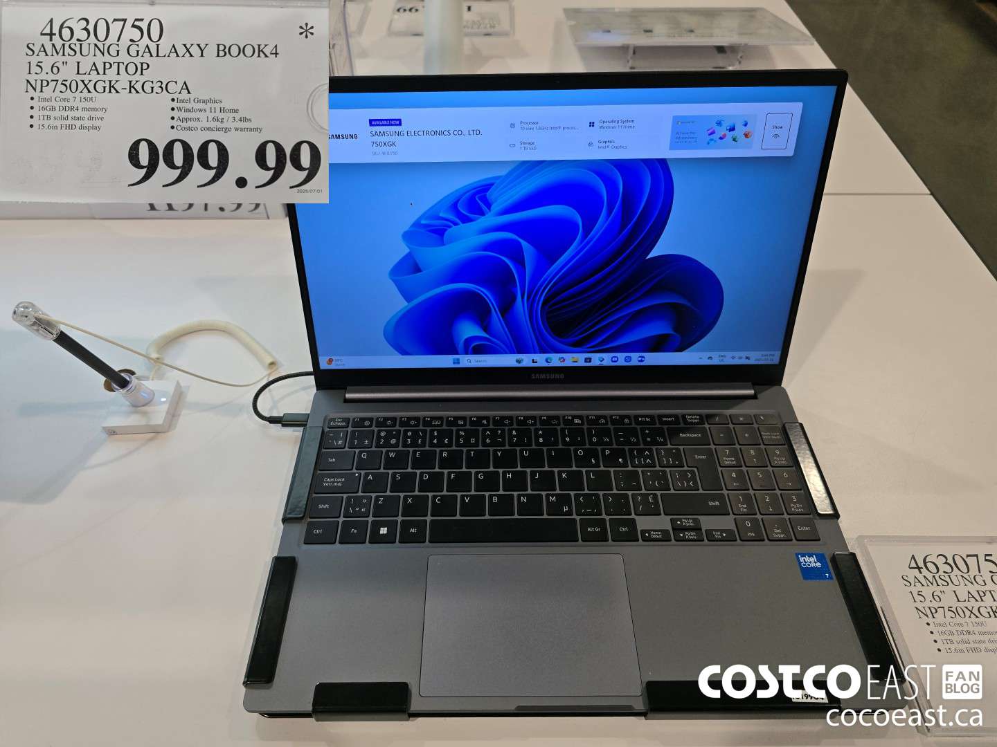 4630750 SAMSUNG GALAXY BOOK4 15.6