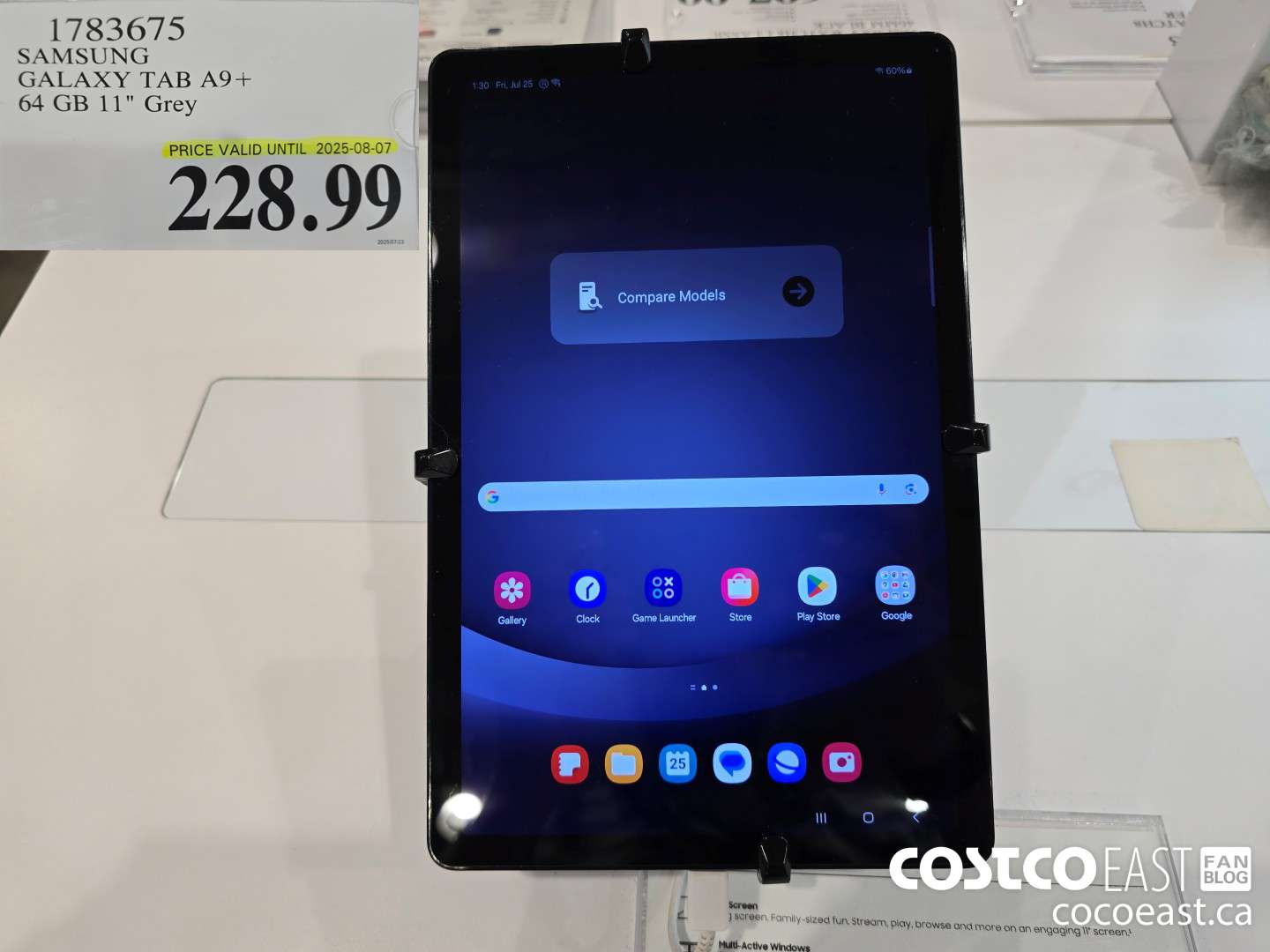 1783675 SAMSUNG GALAXY TAB A9+ 64GB 11