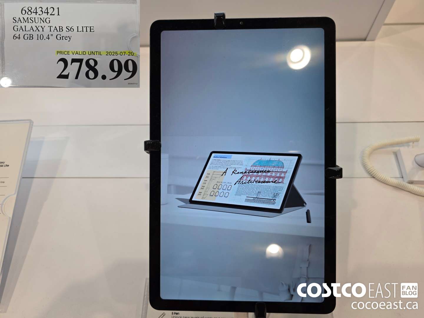 6843421 SAMSUNG GALAXY TAB S6 LITE 64GB 10.4