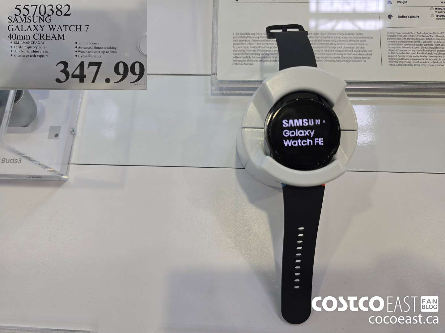 5570382 SAMSUNG GALAXY WATCH 7 40mm CREAM $347.99