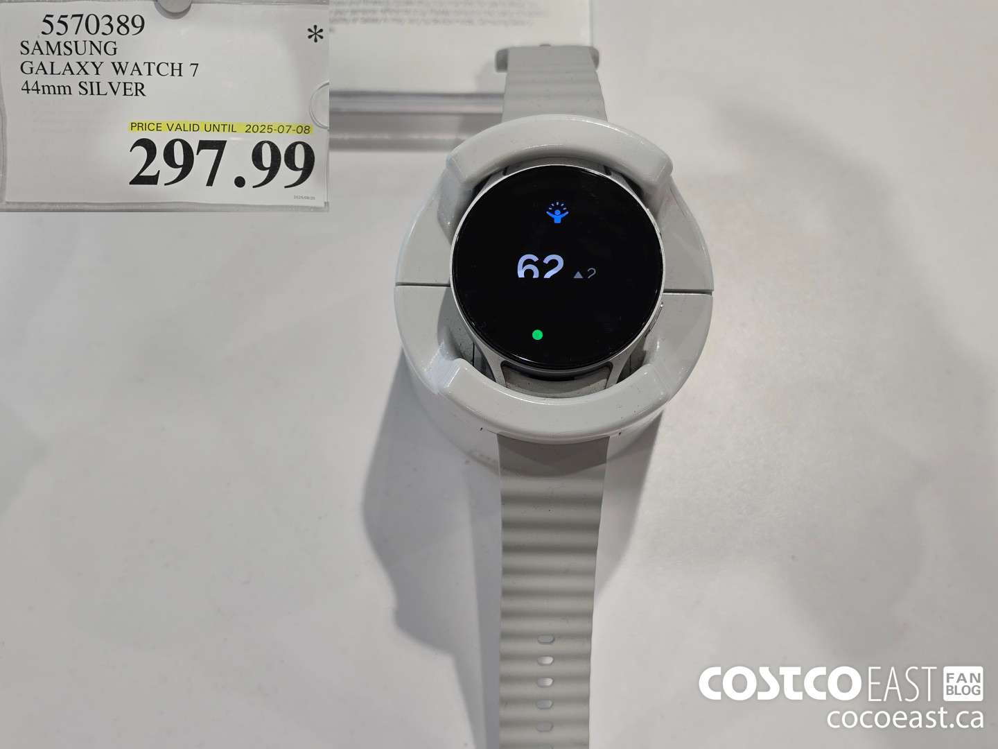 5570389 SAMSUNG GALAXY WATCH 7 44mm Silver $297.99