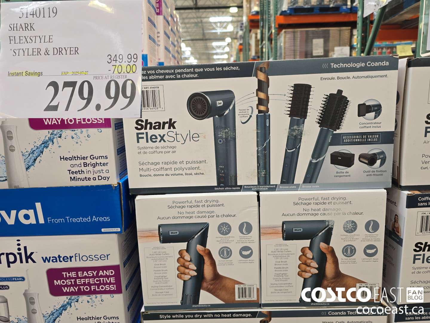 5140119 SHARK FLEXSTYLE STYLER & DRYER ($70.00 INSTANT SAVINGS EXPIRES ON 2025-07-27) $279.99