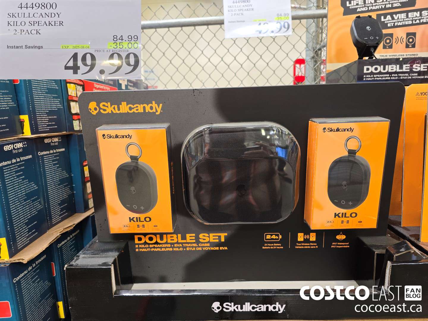 4449800 SKULLCANDY KILO SPEAKER 2-PACK ($35.00 INSTANT SAVINGS EXPIRES ON 2025-08-04) $49.99