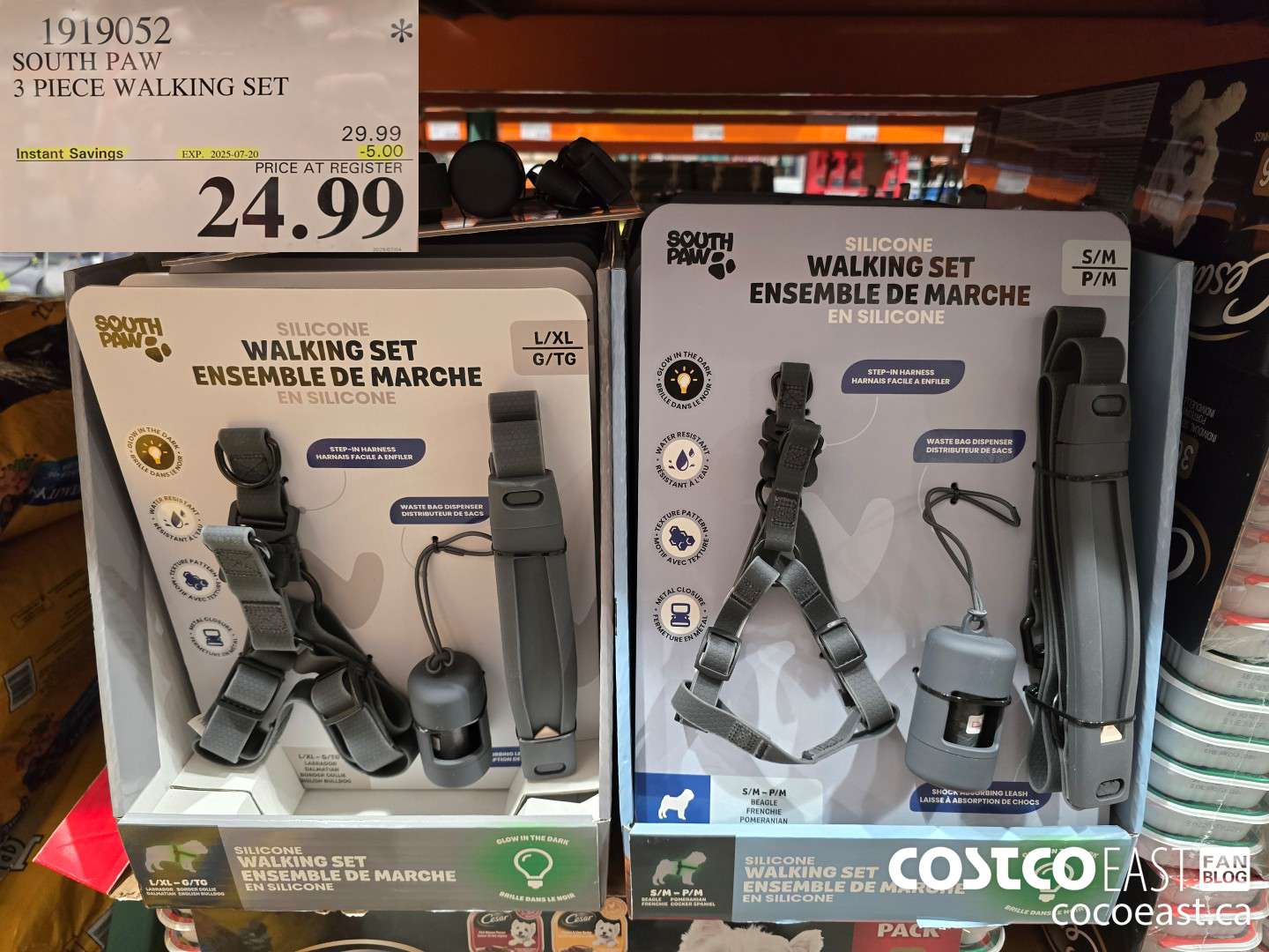 1919052 SOUTH PAW 3 PIECE WALKING SET ($5.00 INSTANT SAVINGS EXPIRES ON 2025-07-20) $24.99