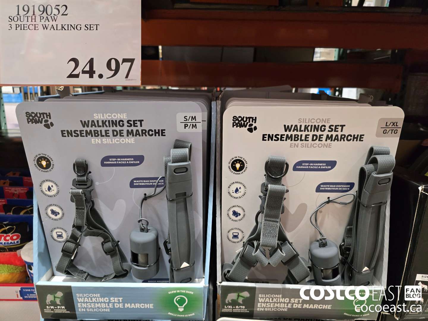 1919052 SOUTH PAW 3 PIECE WALKING SET $24.97