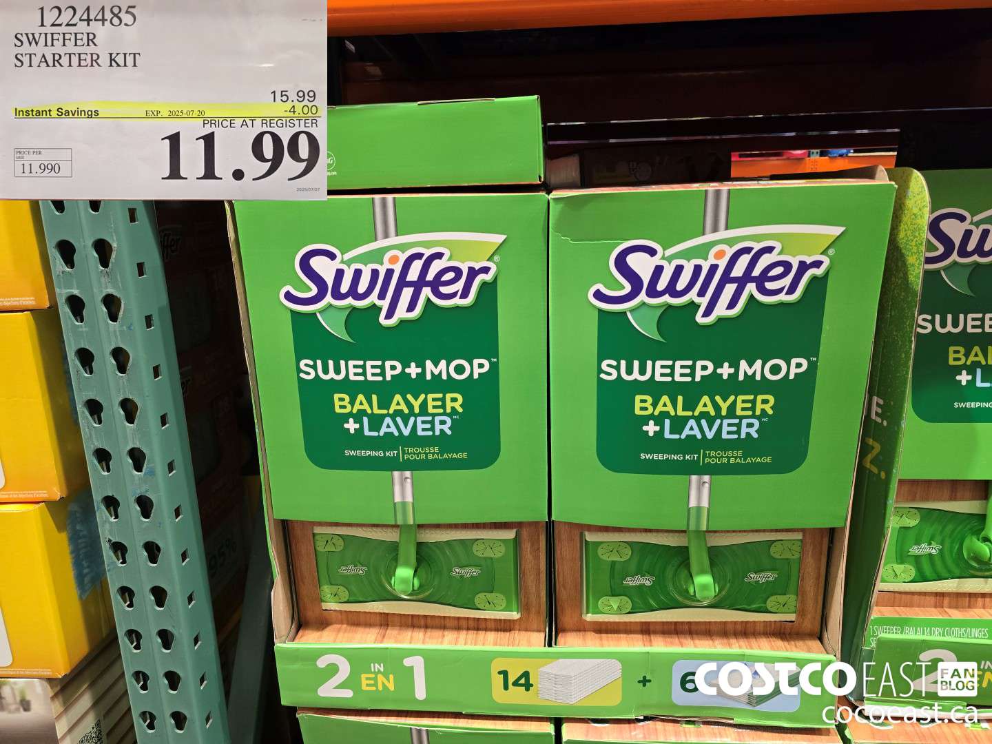 1224485 SWIFFER STARTER KIT ($4.00 INSTANT SAVINGS EXPIRES ON 2025-07-20) $11.99