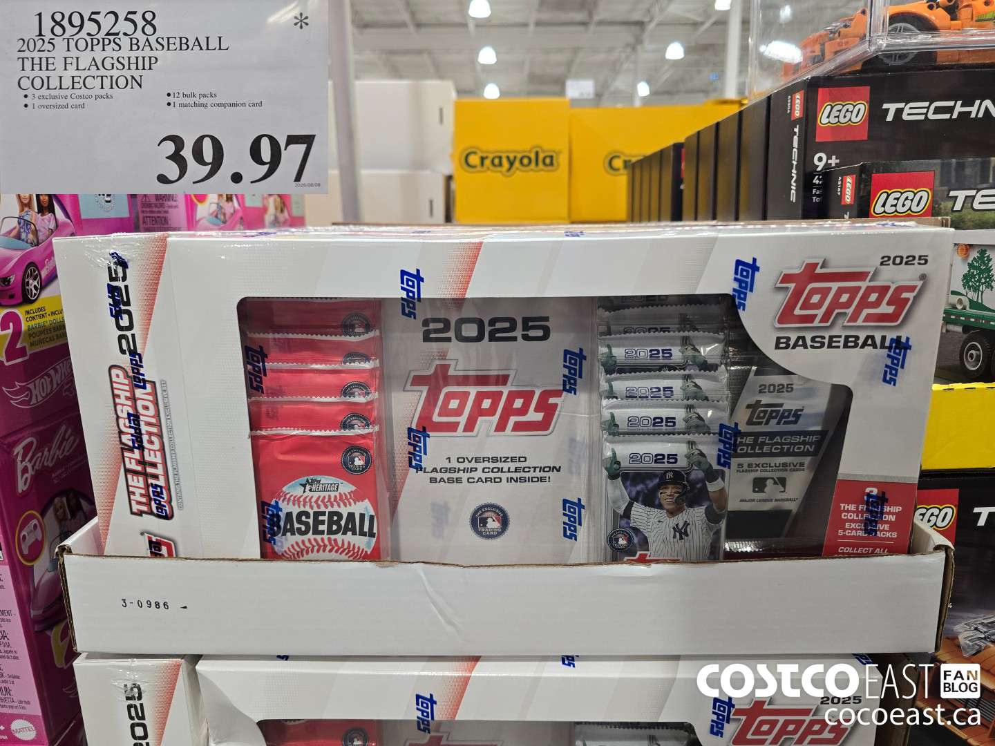 1895258 2025 TOPPS BASEBALL THE FLAGSHIP COLLECTION $39.97