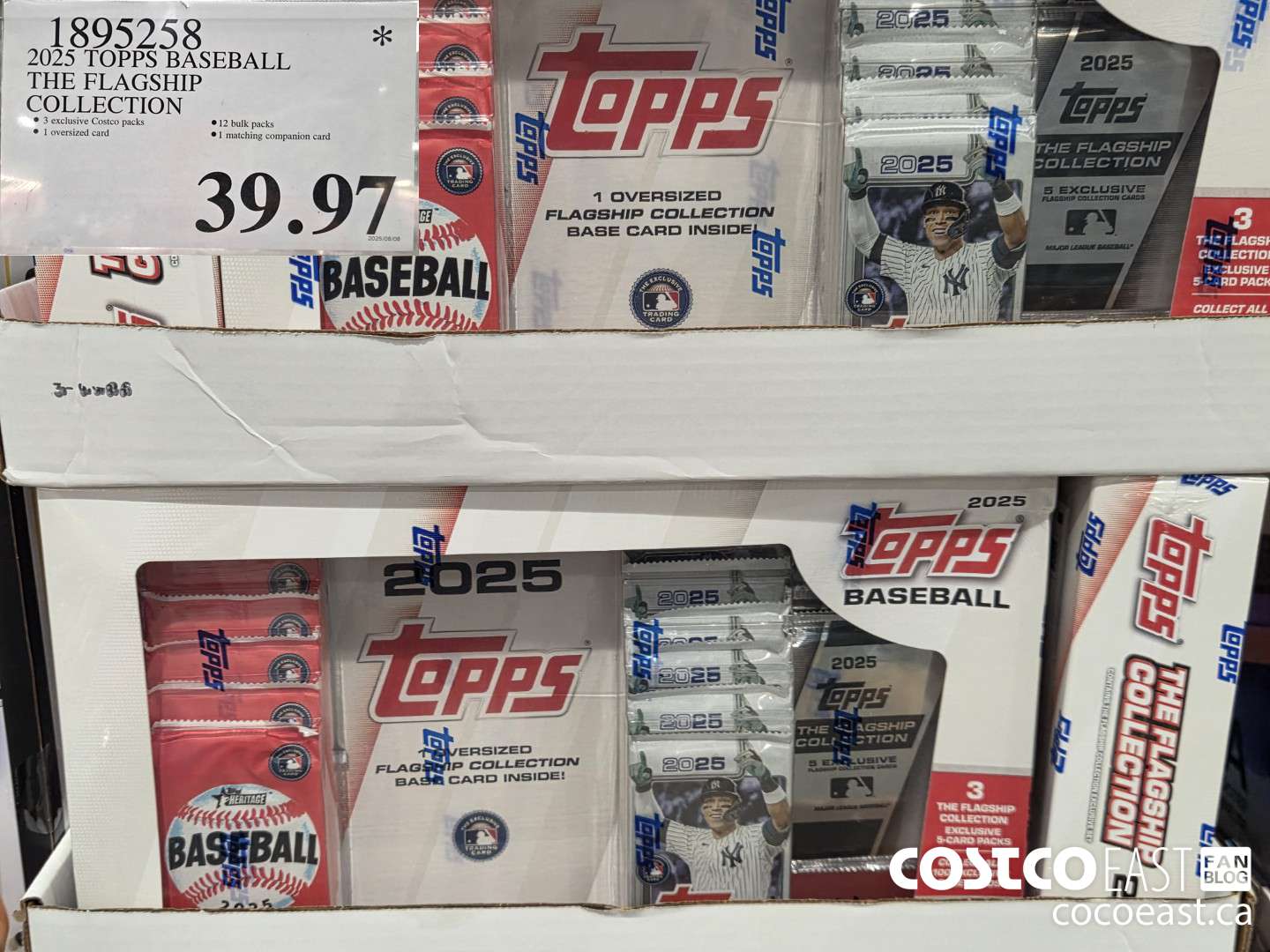 1895258 2025 TOPPS BASEBALL THE FLAGSHIP COLLECTION $39.97