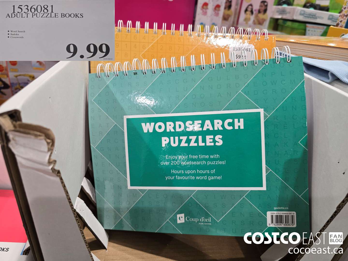 1536081 ADULT PUZZLE BOOKS $9.99