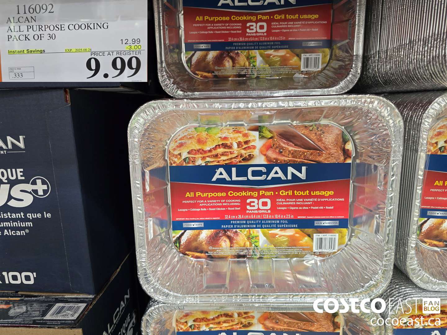 116092 ALCAN ALL PURPOSE COOKING PACK OF 30 ($3.00 INSTANT SAVINGS EXPIRES ON 2025-08-24) $9.99