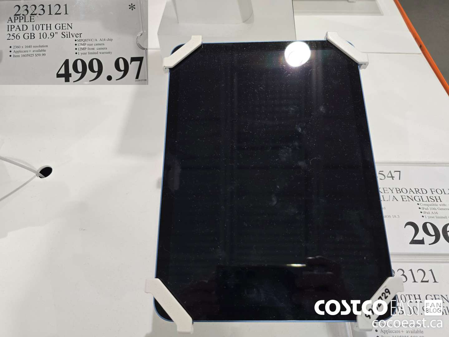 2323121 APPLE IPAD 10TH GEN 256 GB 10.9