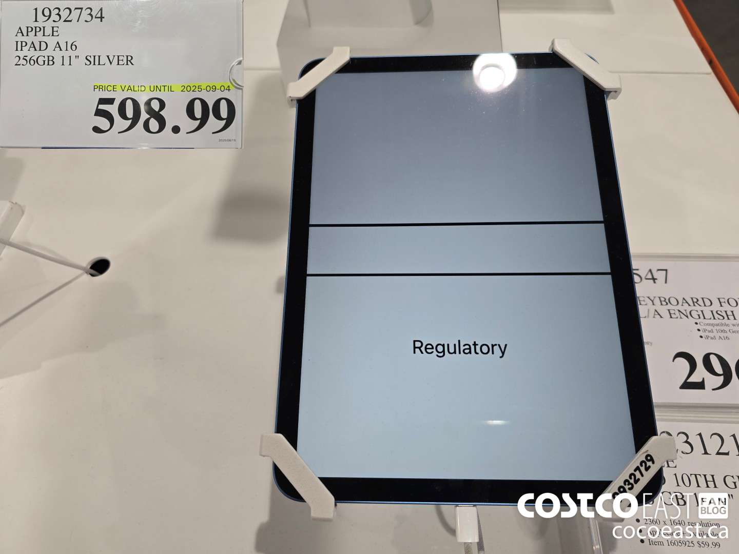 1932734 APPLE IPAD A16 256GB 11
