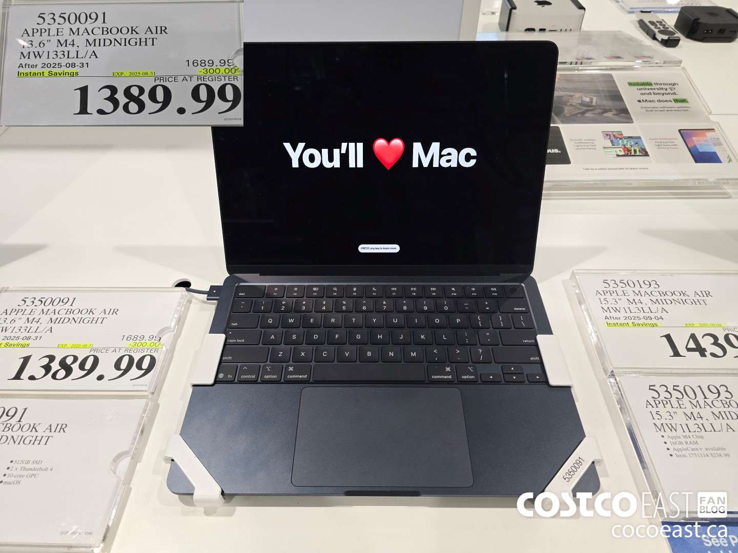 5350091 APPLE MACBOOK AIR 13.6