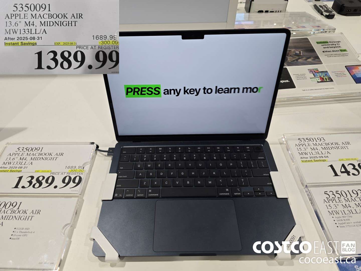 5350091 APPLE MACBOOK AIR 13.6