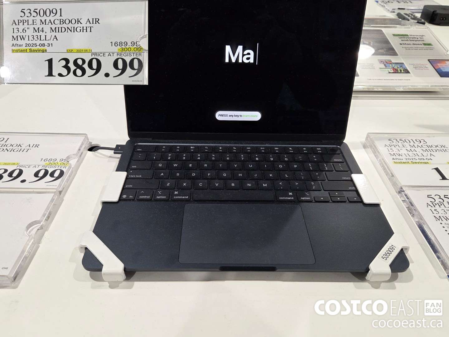 5350091 APPLE MACBOOK AIR 13.6