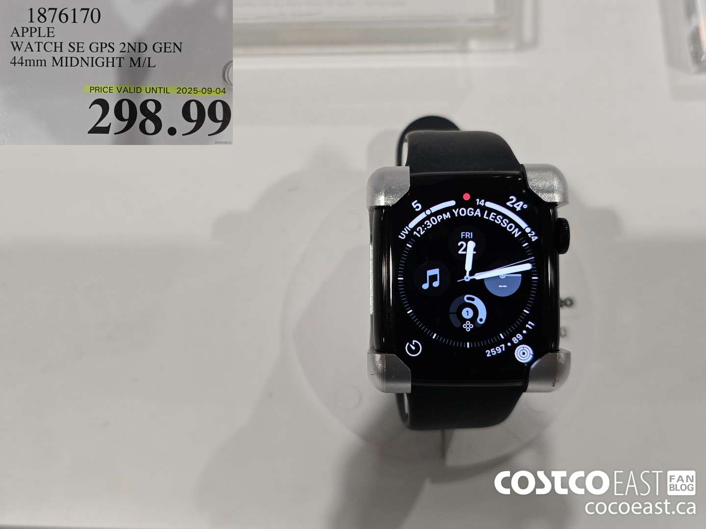 1876170 APPLE WATCH SE GPS 2ND GEN 44mm MIDNIGHT M/L $298.99