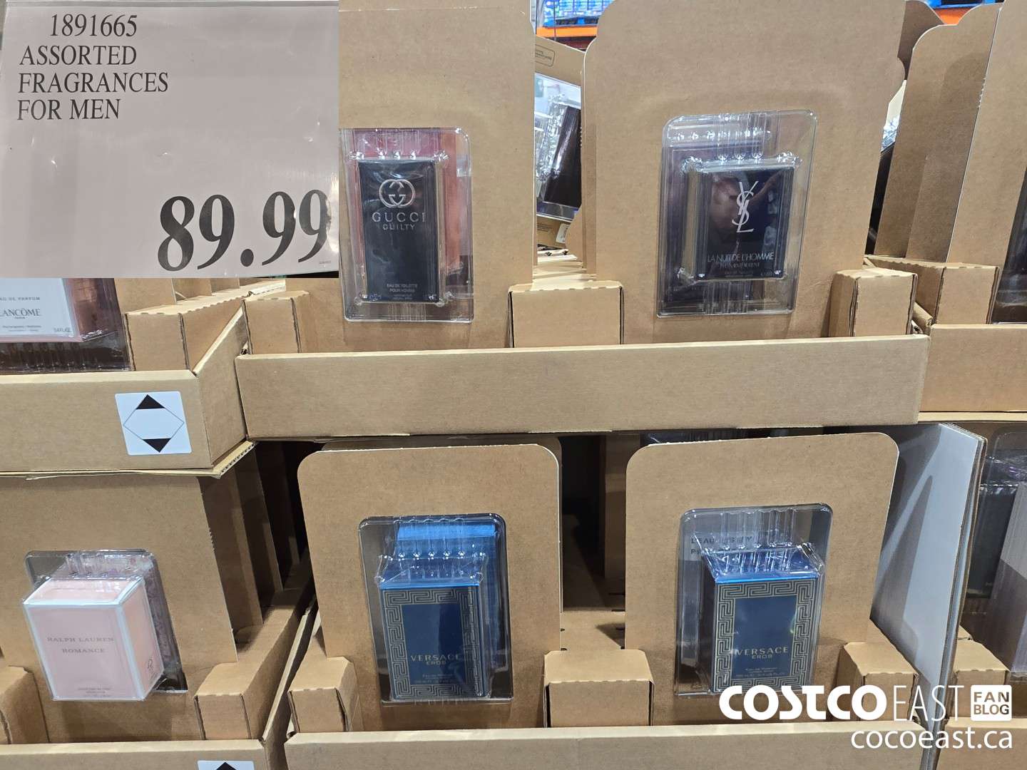 1891665 ASSORTED FRAGRANCES FOR MEN $89.99