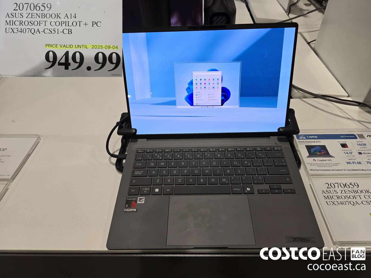 2070659 ASUS ZENBOOK A14 14.0