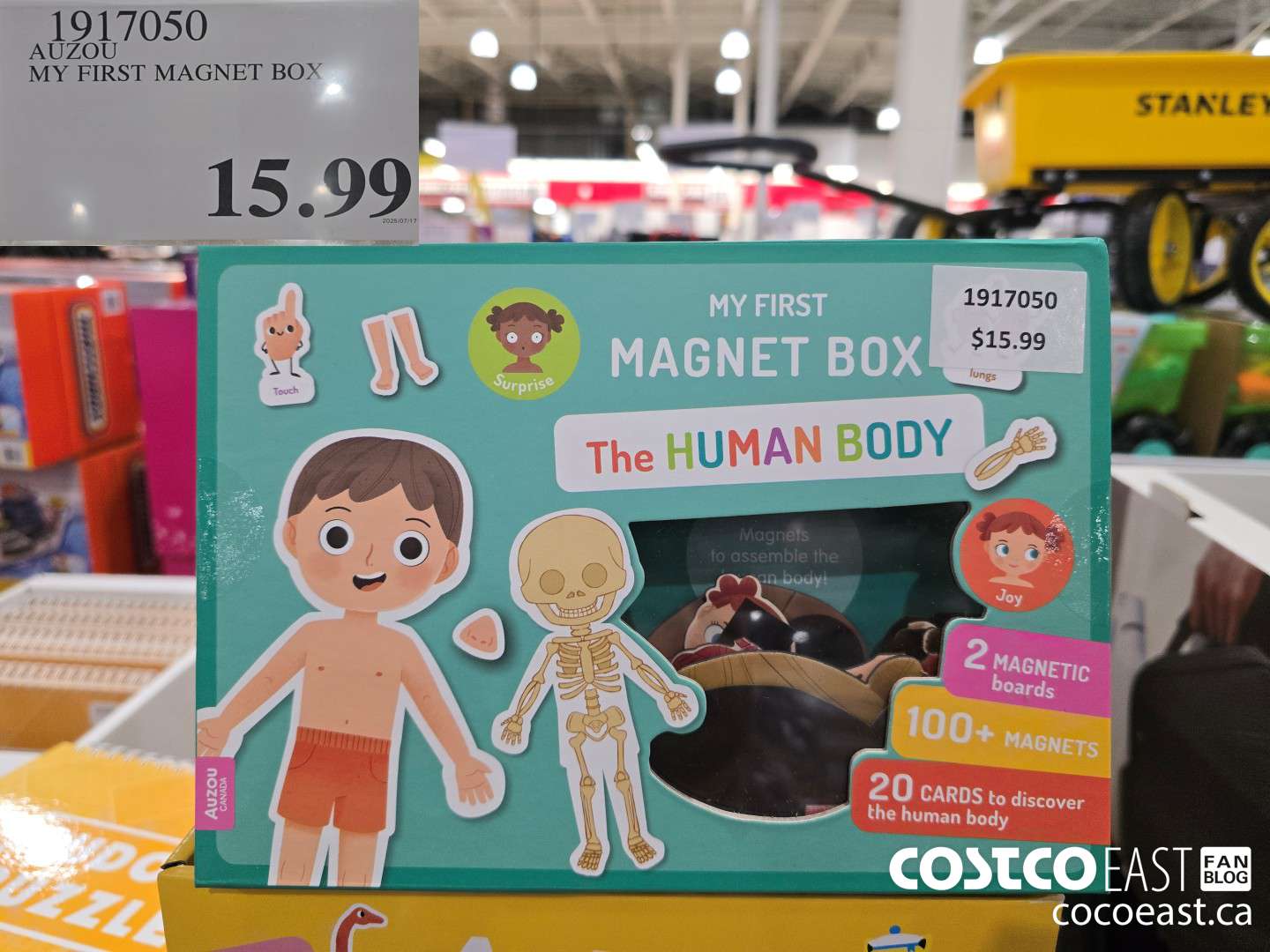 1917050 AUZOU MY FIRST MAGNET BOX $15.99