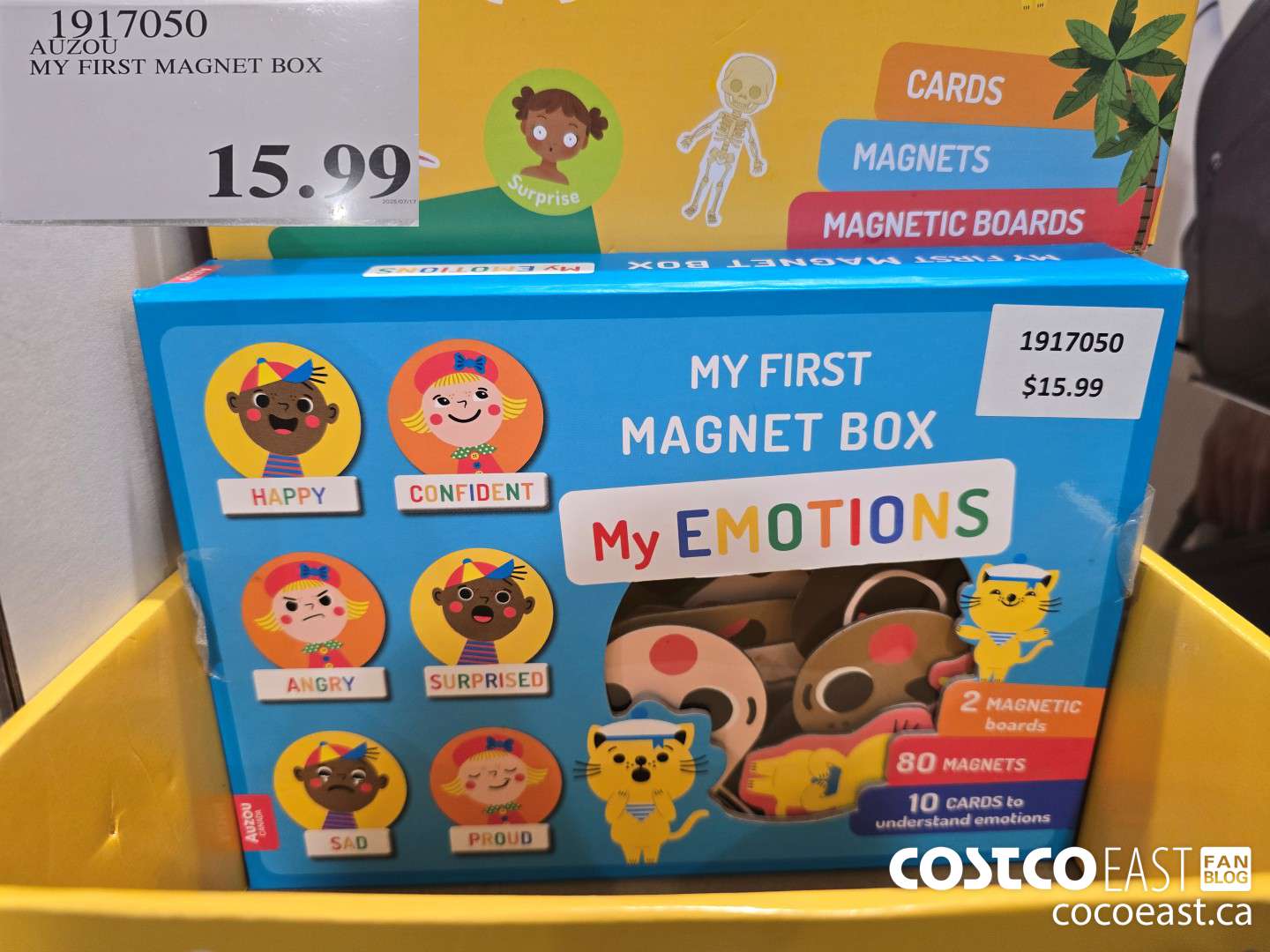 1917050 AUZOU MY FIRST MAGNET BOX $15.99