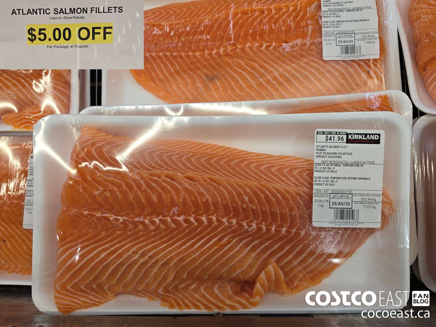 11781 Atlantic Salmon Fillet ($5.00 INSTANT SAVINGS)