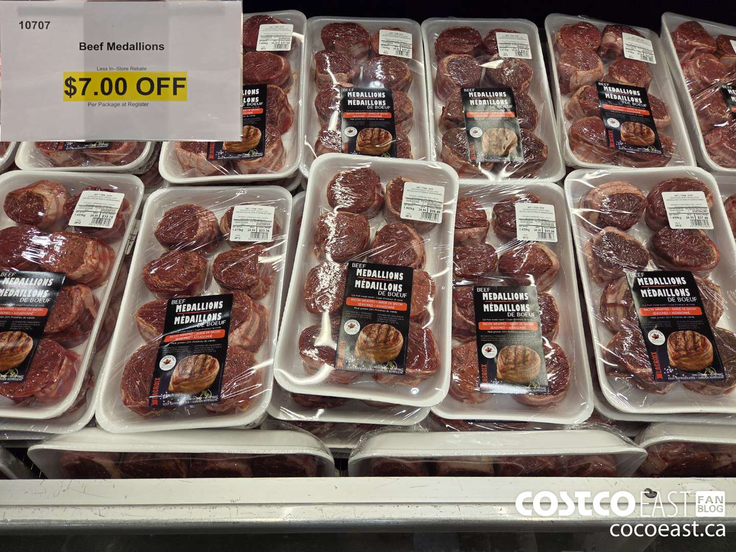 10707 Beef Medallions ($7.00 INSTANT SAVINGS)