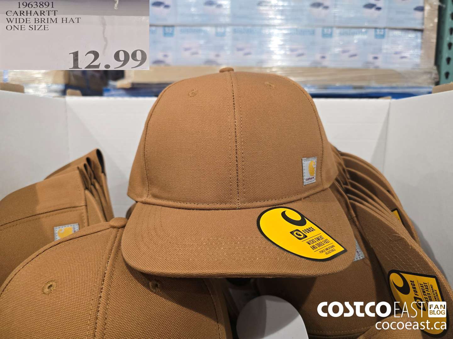 1963891 CARHARTT WIDE BRIM HAT ONE SIZE $12.99