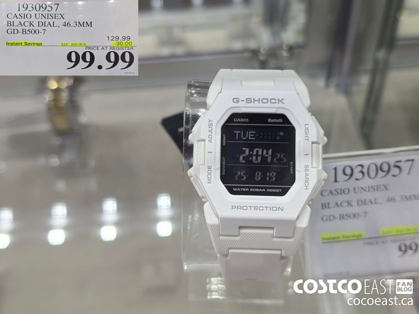 1930957 CASIO UNISEX BLACK DIAL, 46.3MM GD-B500-7 ($30.00 INSTANT SAVINGS EXPIRES ON 2025-08-31) $99.99