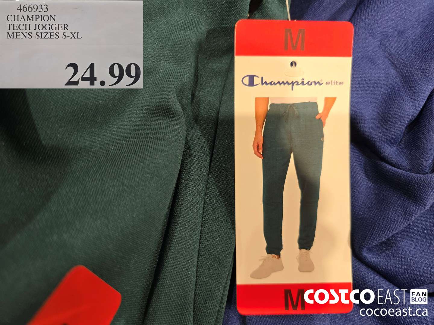 466933 CHAMPION TECH JOGGER MENS SIZES S-XL $24.99