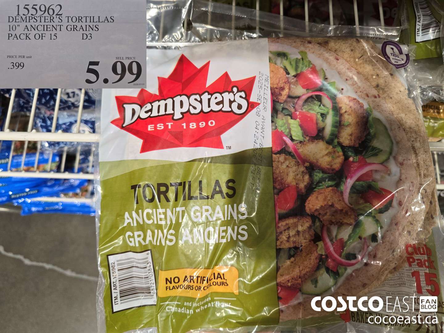 155962 DEMPSTER'S TORTILLAS 10