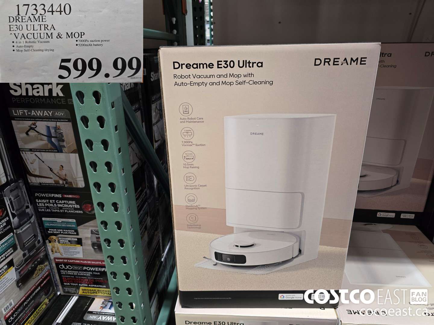 1733440 DREAME E30 ULTRA VACUUM & MOP $599.99