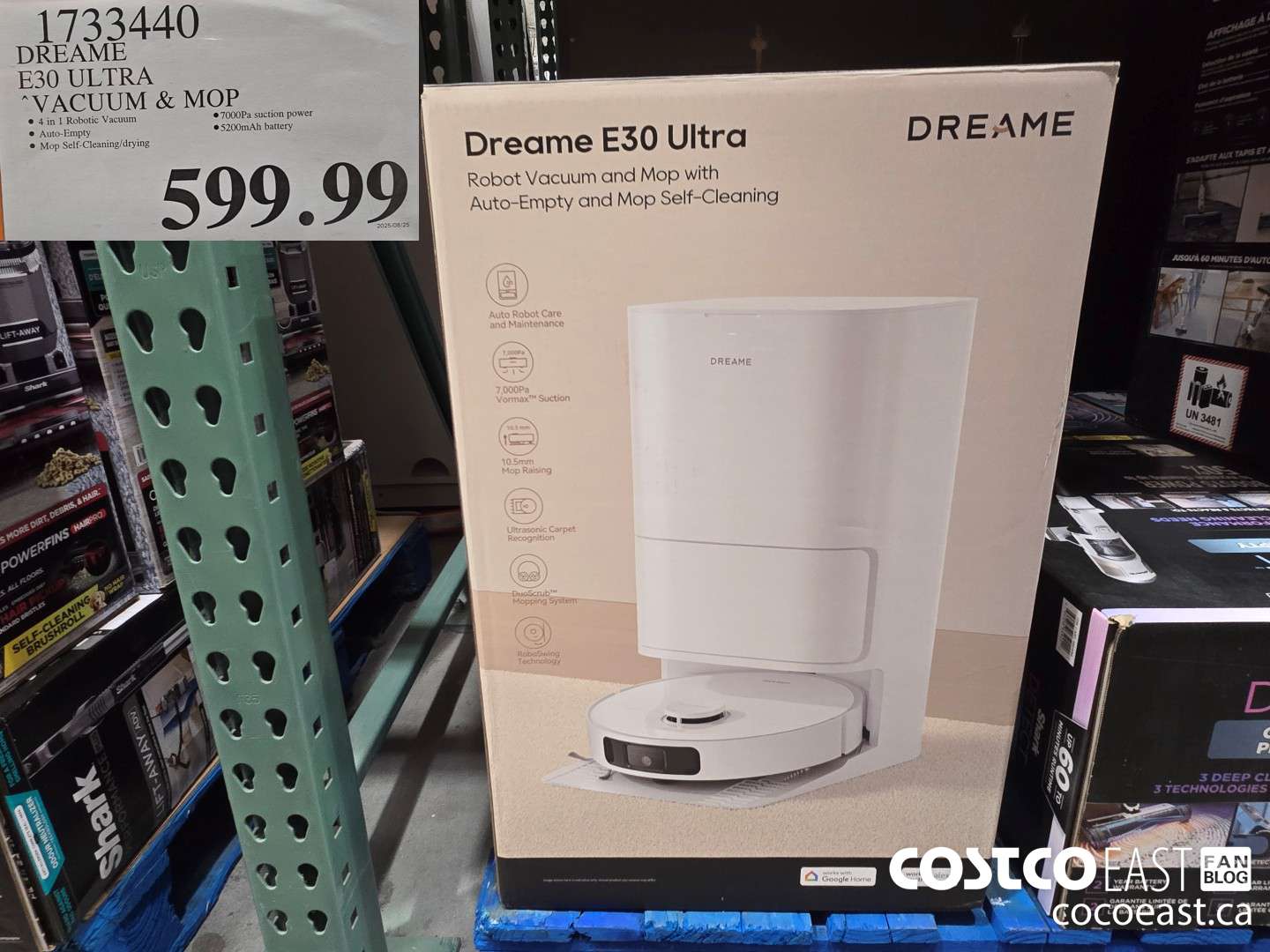 1733440 DREAME E30 ULTRA VACUUM & MOP $599.99