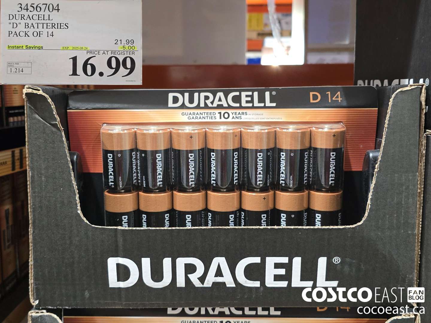 3456704 DURACELL 