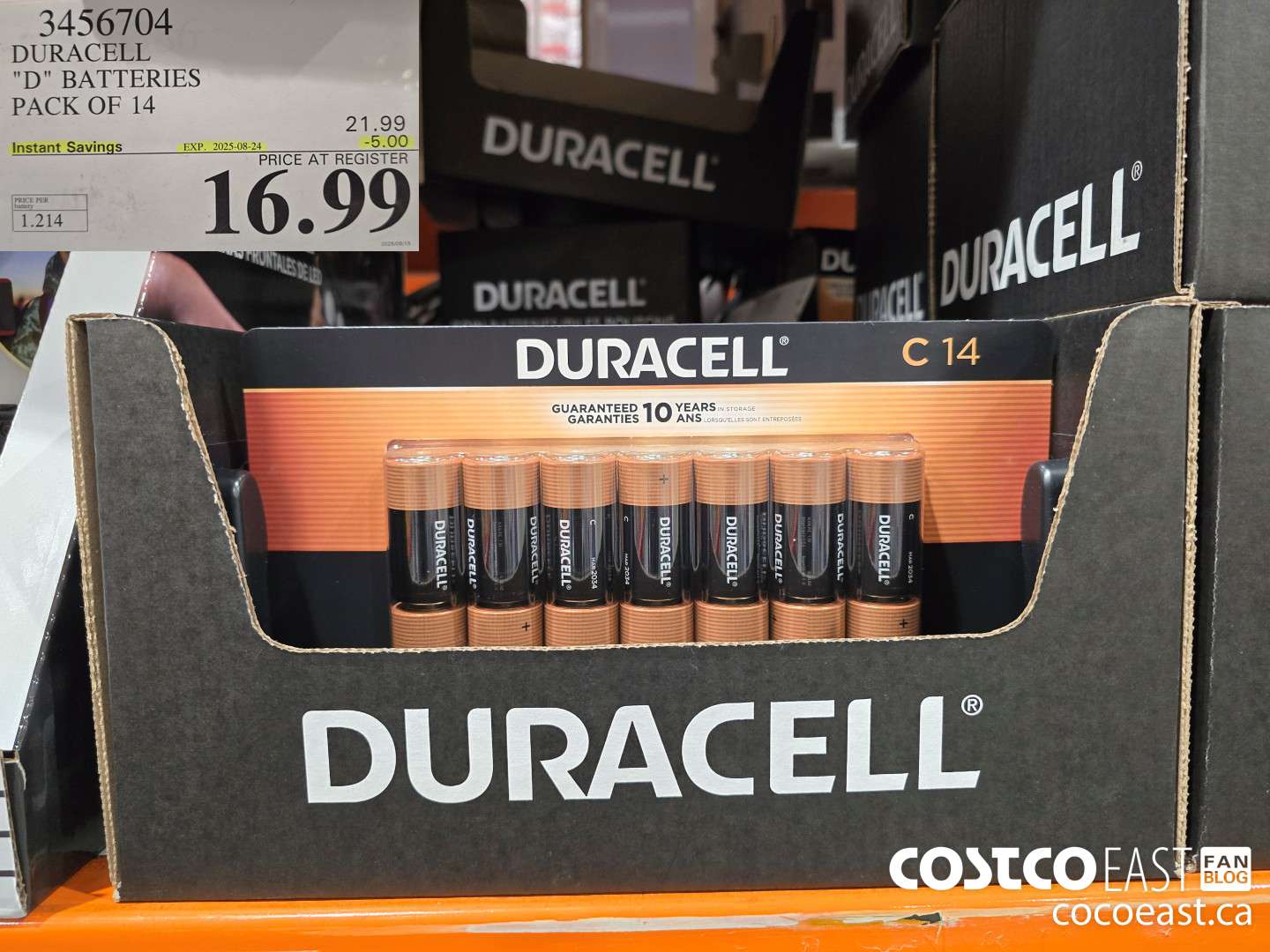 3456704 DURACELL 