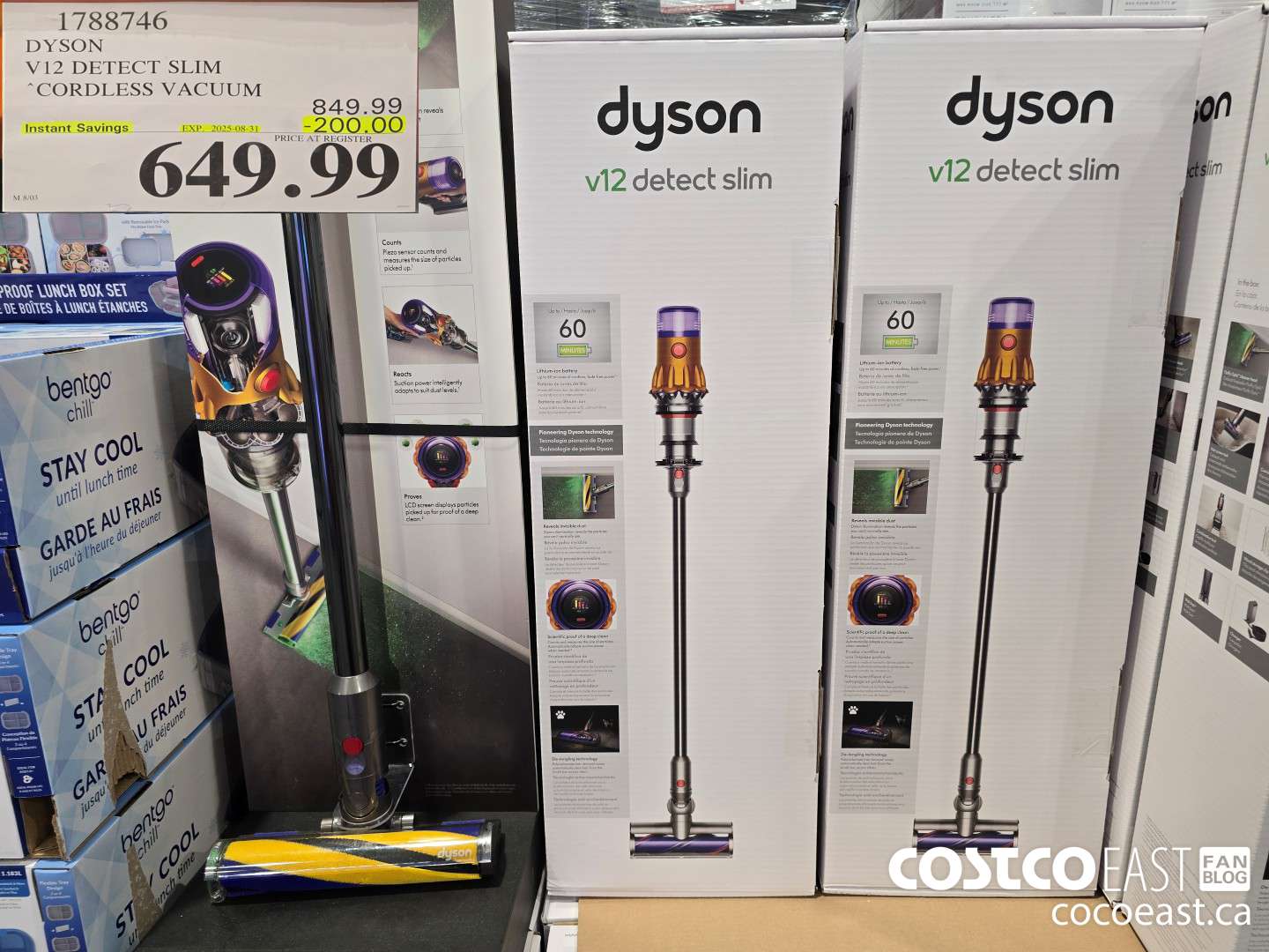 1788746 DYSON V12 DETECT SLIM CORDLESS VACUUM ($200.00 INSTANT SAVINGS EXPIRES ON 2025-08-31) $649.99