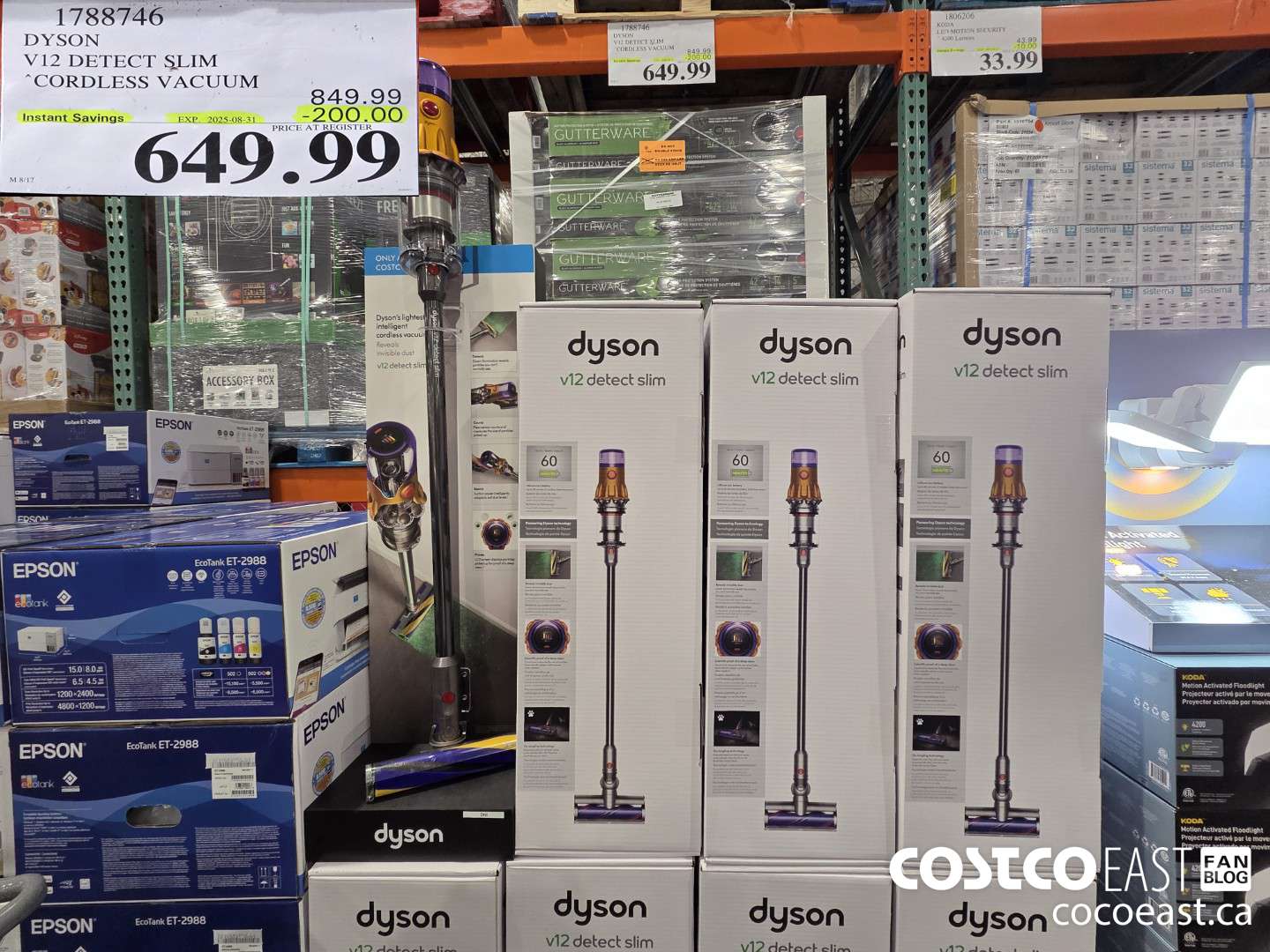 1788746 DYSON V12 DETECT SLIM CORDLESS VACUUM ($200.00 INSTANT SAVINGS EXPIRES ON 2025-08-31) $649.99