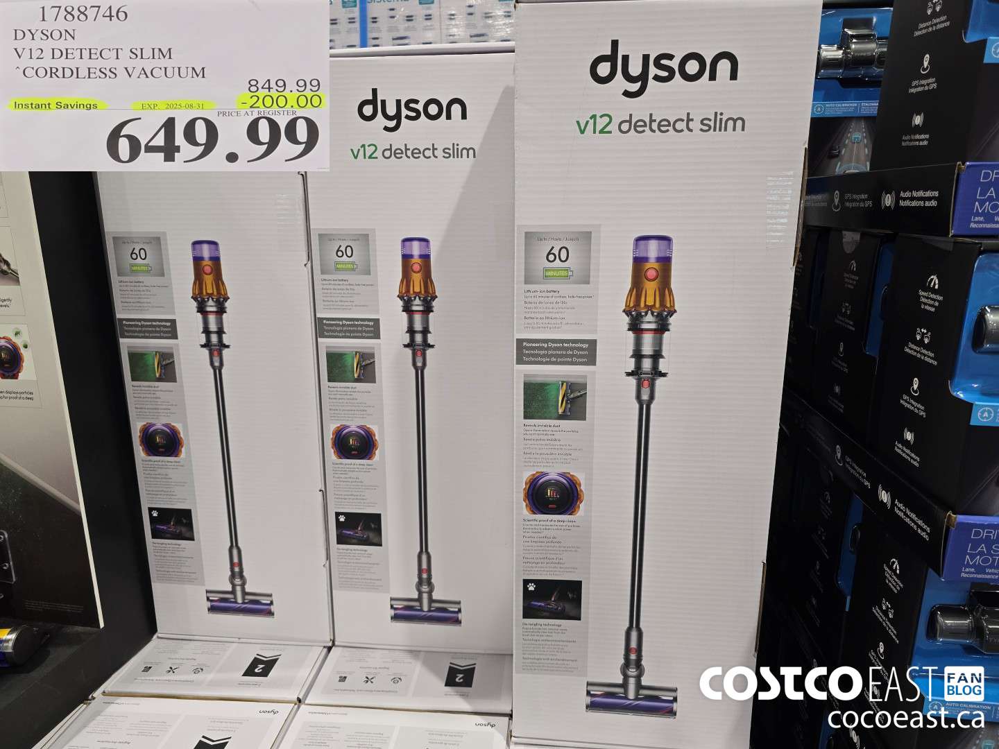 1788746 DYSON V12 DETECT SLIM CORDLESS VACUUM ($200.00 INSTANT SAVINGS EXPIRES ON 2025-08-31) $649.99