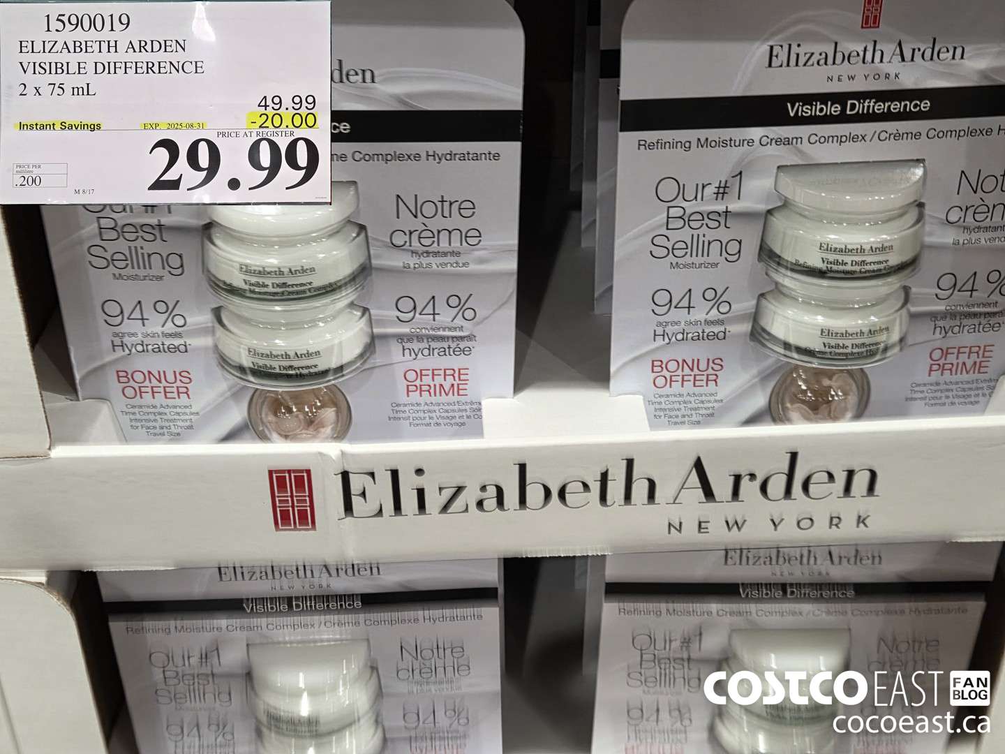 1590019 ELIZABETH ARDEN VISIBLE DIFFERENCE 2 x 75 mL ($20.00 INSTANT SAVINGS EXPIRES ON 2025-08-31) $29.99